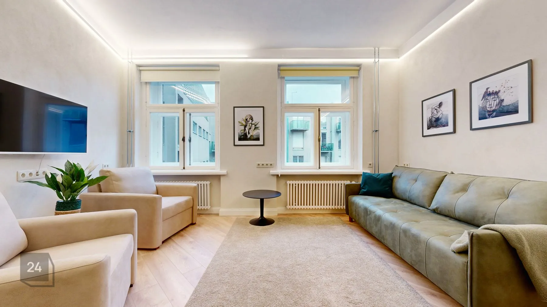 A home furnished with a unique interior!