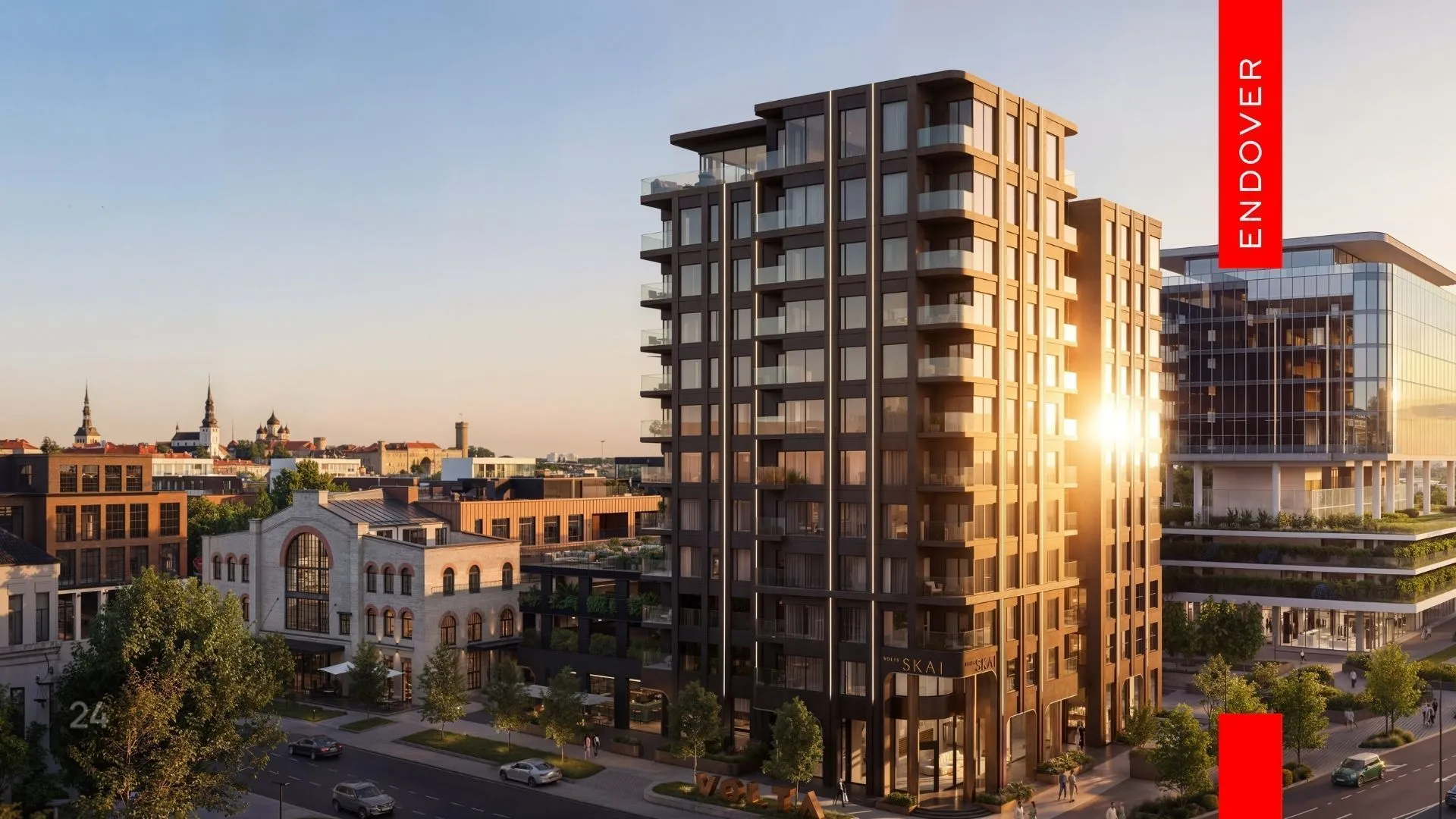 Volta SKAI – Enjoy elevated living with sauna and balcony!