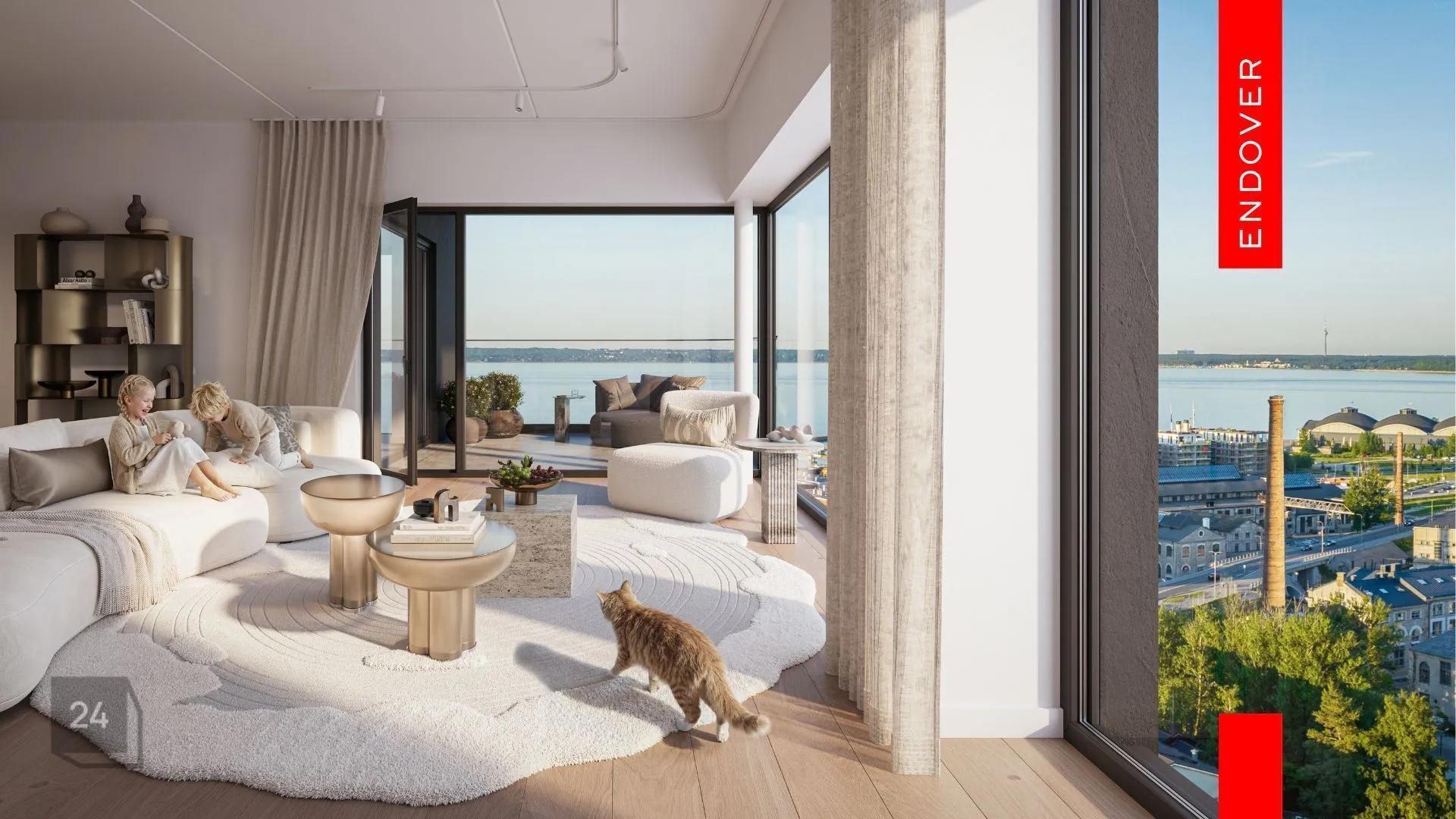 Volta SKAI – Enjoy unobstructed sea views. Corner-window home!