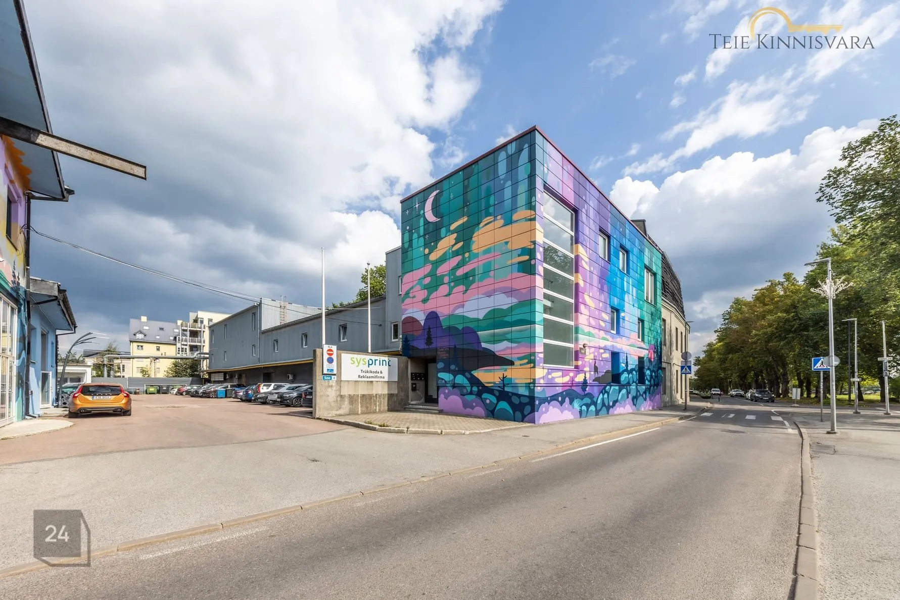 Good location, spacious and bright commercial space on the border of North Tallinn / City Center.