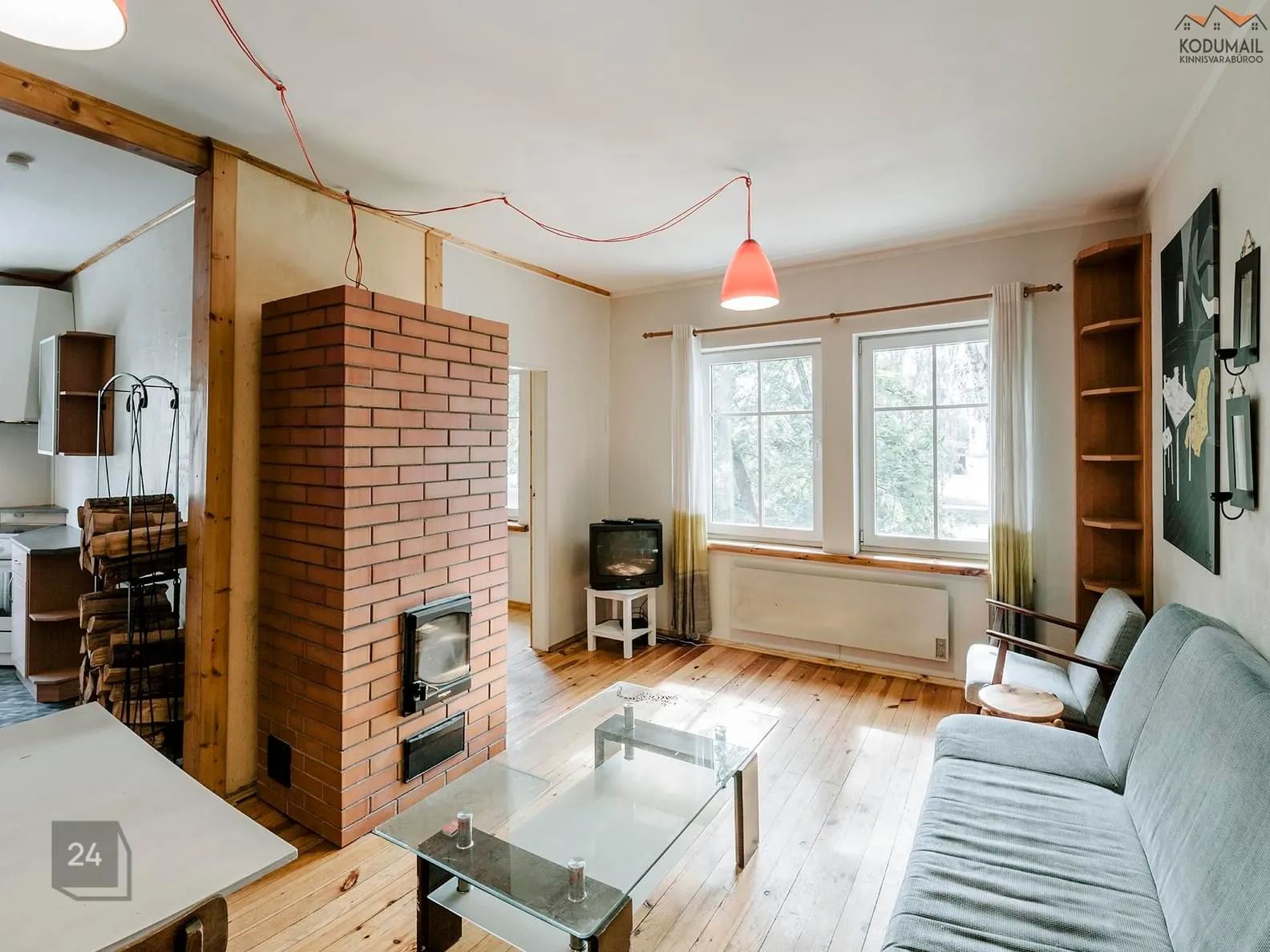 2-storey penthouse in northern Tallinn.