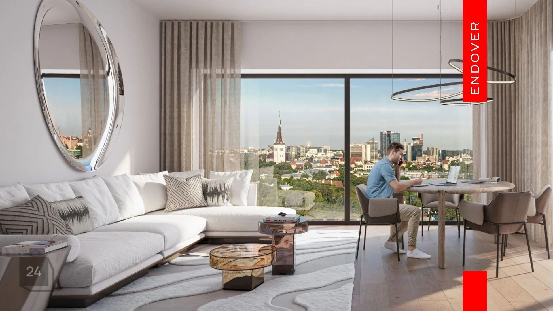 NEW! Volta SKAI high-rise 10th-floor home with Old Town views!