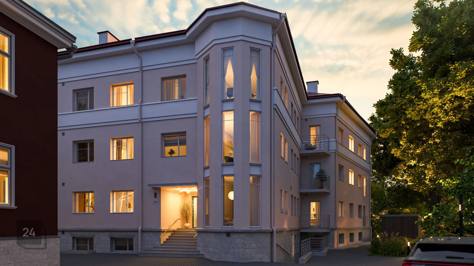 Home in a new development next to Kadriorg Park!