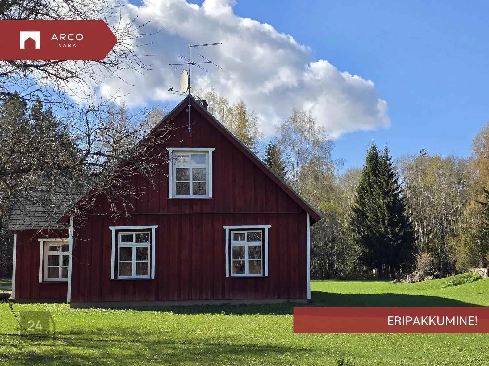Private home in beautiful Laitse village! SPECIAL PRICE 260,000!