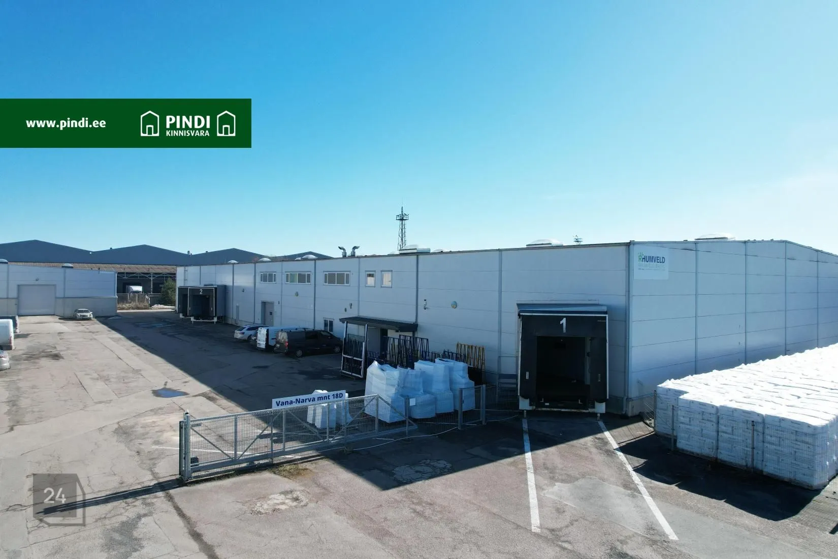 Efficient logistics, representative office and spacious warehouse space in one!