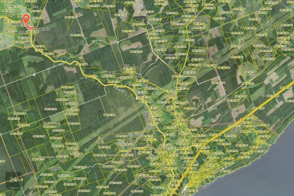 Maatulundusmaa, 9696 m² Maa - Mustvee vald, Vadi küla - foto 4