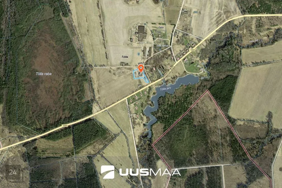 Земля производственного назначения, 7932 m² участок в Saarde vald, Tõlla küla - фото 3