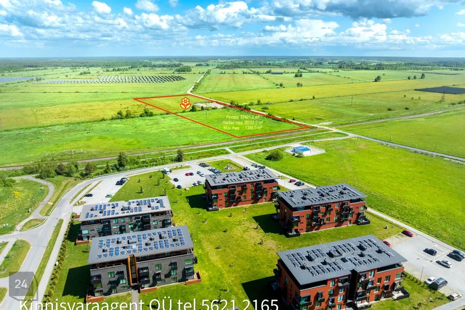 Maatulundusmaa, 37421 m² Maa  -  Saku vald, Kajamaa küla - foto 2