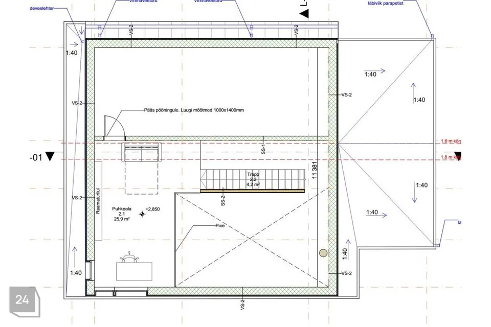Земля жилой застройки, 1532 m² участок в Rae vald, Lagedi alevik - фото 5