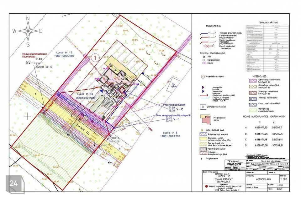 Земля жилой застройки, 3700 m² участок в Harku vald, Tabasalu alevik - фото 4