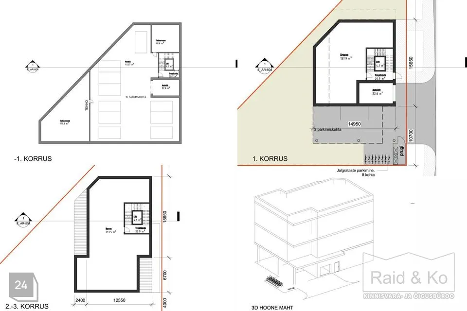 Tootmismaa või Ärimaa, 844 m² Maa  -  Tallinn, Mustamäe linnaosa - foto 3