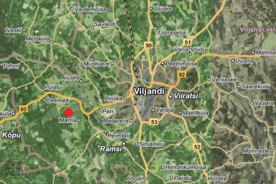 Земля жилой застройки, 2681 m² участок в Viljandi vald, Marna küla - фото 3