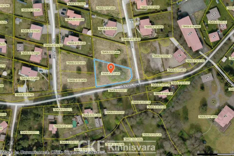 Земля жилой застройки, 1124 m² участок в Tallinn, Haabersti linnaosa - фото 5