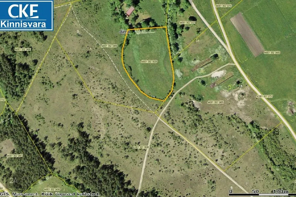 Земля жилой застройки, 8300 m² участок в Saaremaa vald, Himmiste küla
