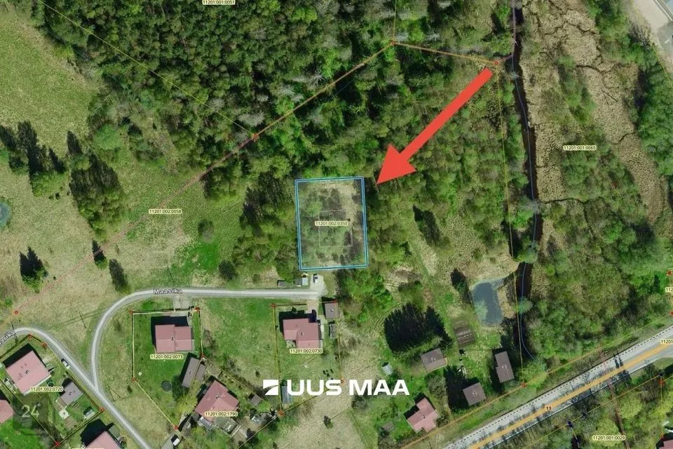 Земля жилой застройки, 1200 m² участок в Anija vald, Aegviidu alev - фото 2