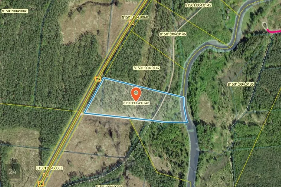 Maatulundusmaa, 27800 m² участок в Alutaguse vald, Roostoja küla