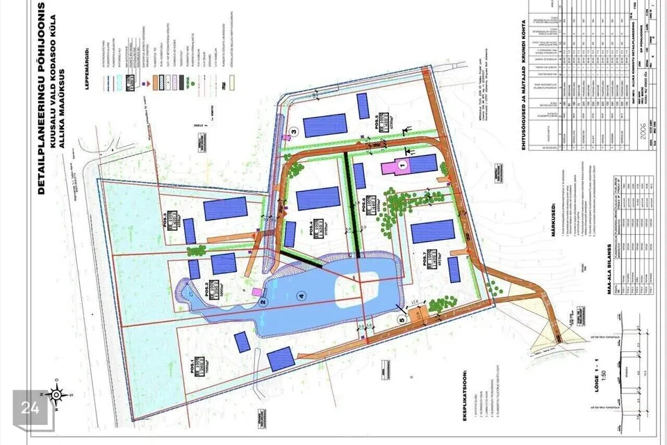 Земля жилой застройки, 33850 m² участок в Kuusalu vald, Kodasoo küla - фото 2