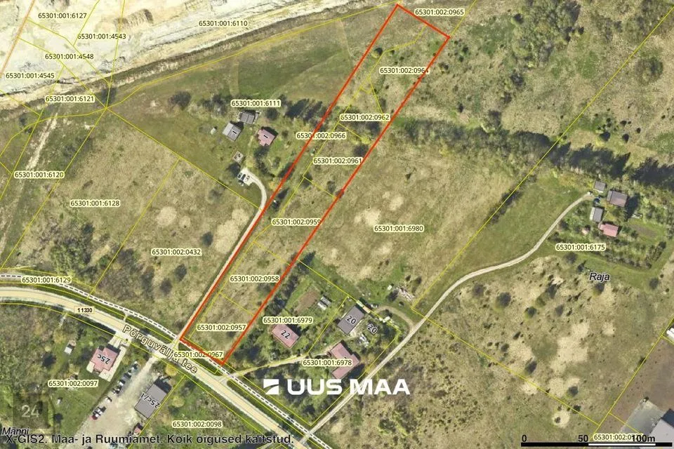 Maatulundusmaa, 12111 m² участок в Rae vald, Lehmja küla - фото 3