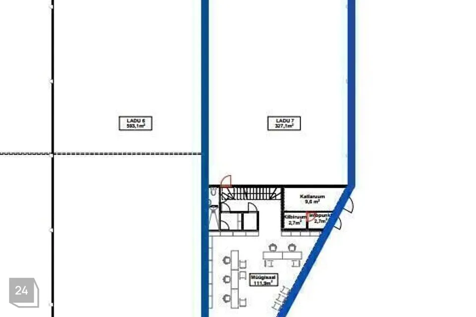 Mitme sihtotstarbega, 557 m² Äripind  -  Tallinn, Haabersti linnaosa - foto 3