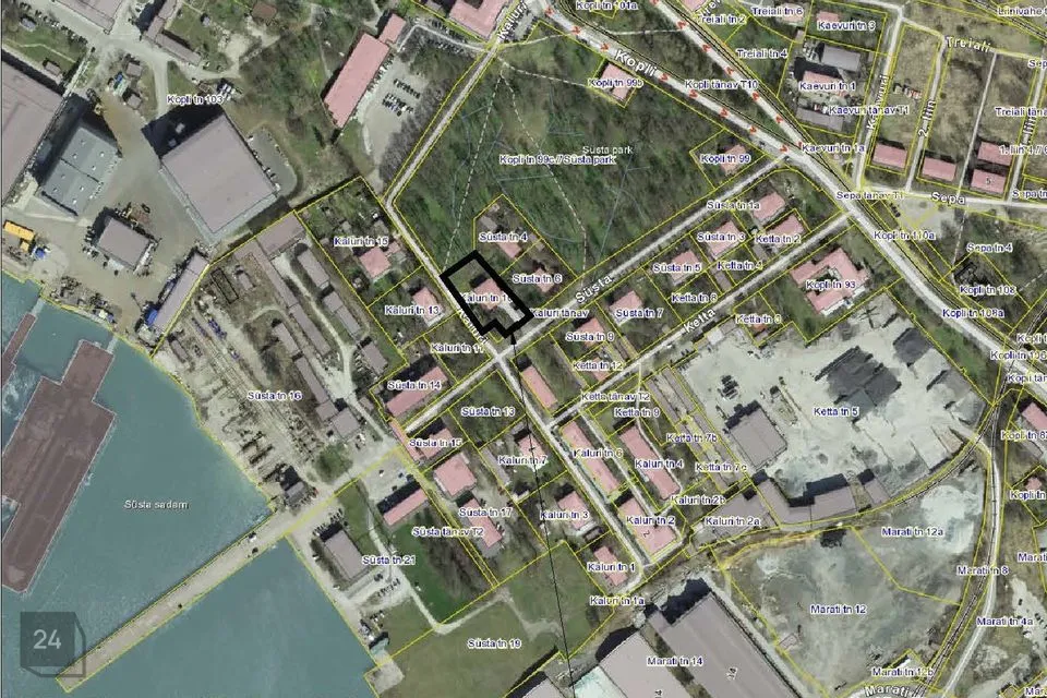 Elamumaa, 2132 m² Maa  -  Tallinn, Põhja-Tallinna linnaosa