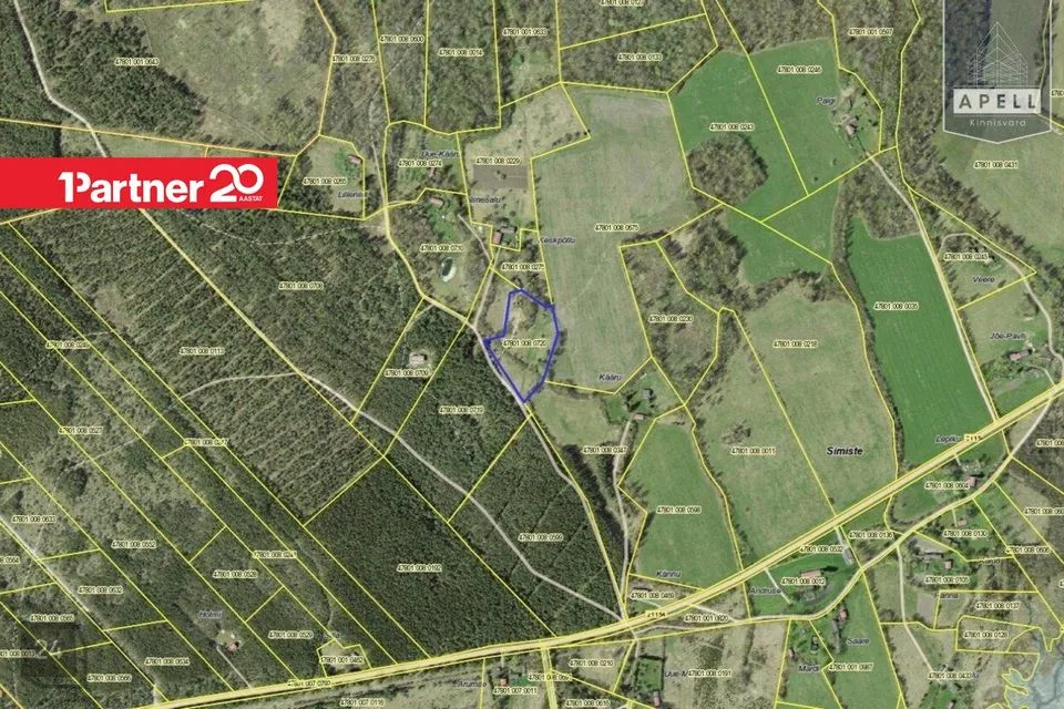 Maatulundusmaa, 10468 m² Maa  -  Muhu vald, Simiste küla - foto 4