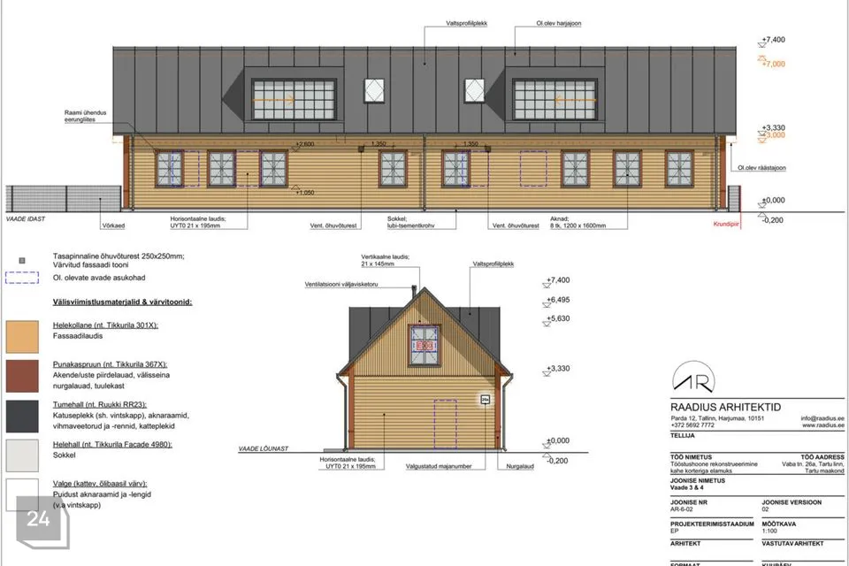 282 m² Maja  -  Tartu linn, Tartu linn - foto 2