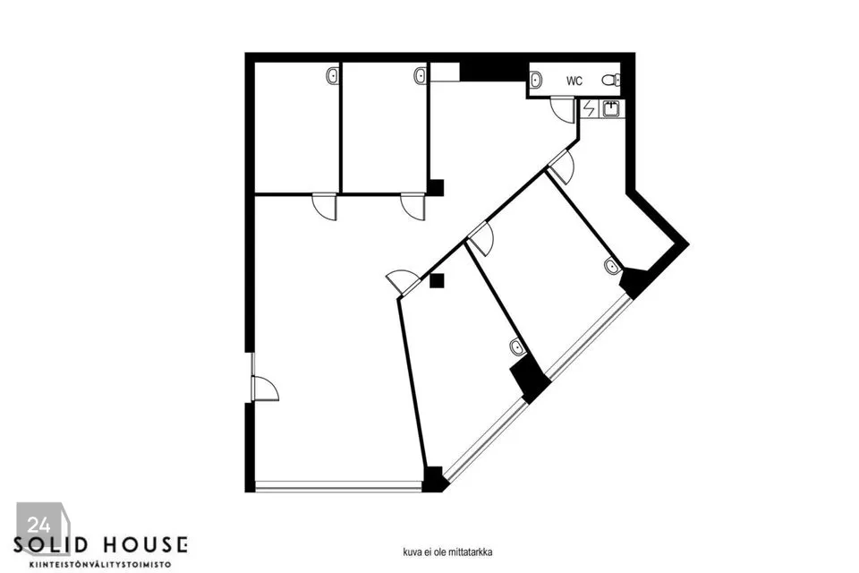 135 m² Äripind  -  Tallinn, Kristiine linnaosa - foto 2