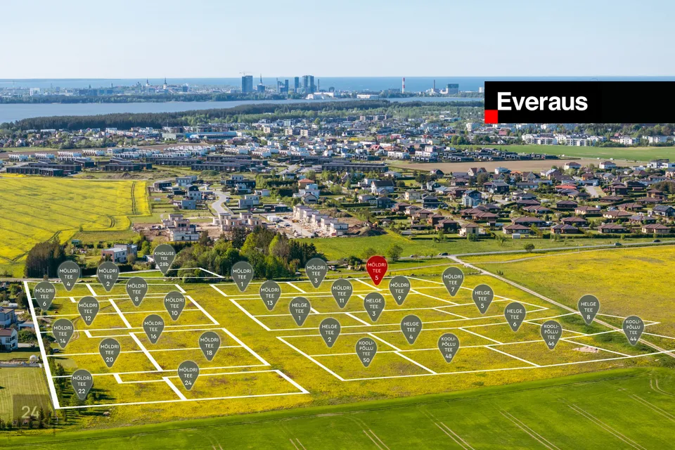 Residential land, 1500 m² land in Rae vald, Järveküla