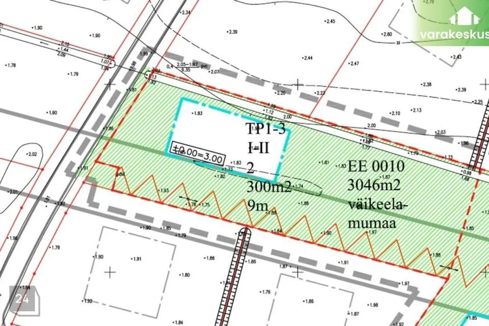 Elamumaa, 3045 m² Maa  -  Pärnu linn, Papsaare küla - foto 5