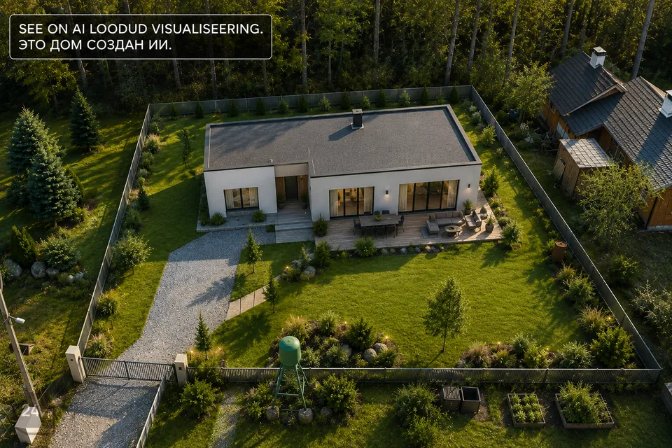 Elamumaa, 814 m² Maa  -  Harku vald, Vääna-Jõesuu küla - foto 2