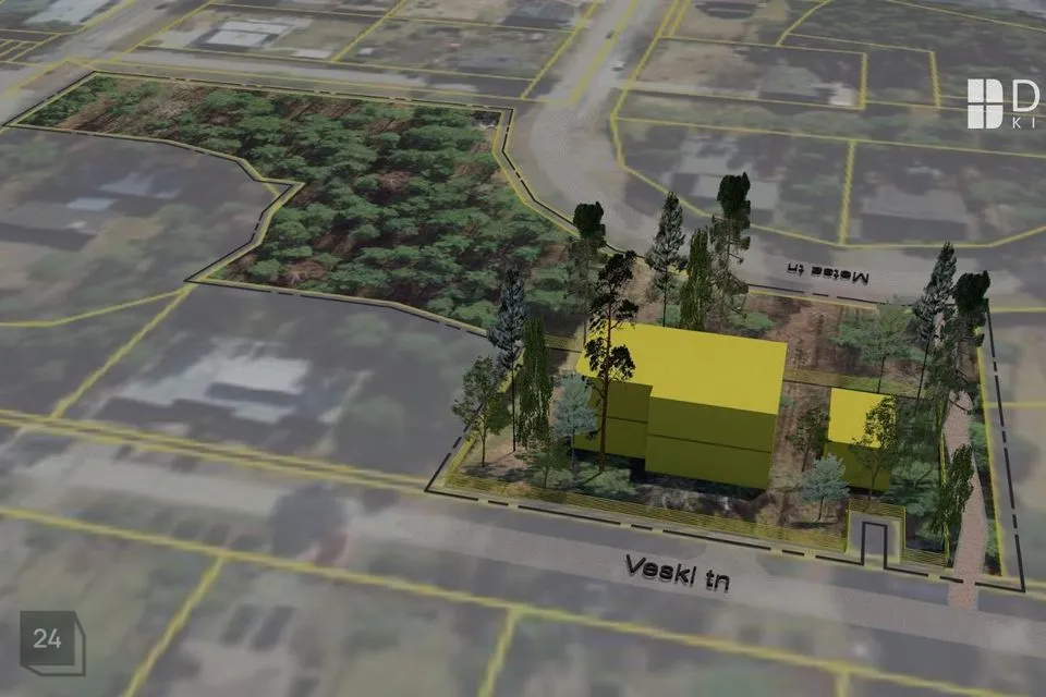 Sotsiaalmaa - üldkasutatav maa, 1247 m² Maa  -  Saue vald, Laagri alevik - foto 5