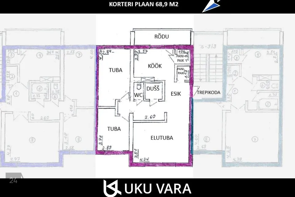 3-room apartment in Viljandi vald, Kolga-Jaani alevik - photo 5