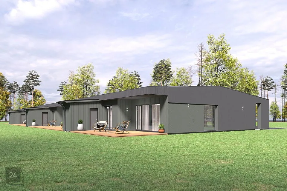 Ridaelamu boks, 4-toaline Majaosa - Kose vald, Krei küla - foto 3