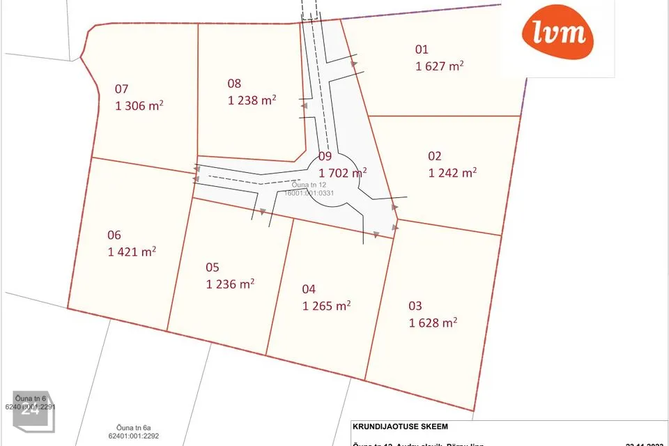 Maatulundusmaa, 12666 m² Maa  -  Pärnu linn, Audru alevik - foto 2