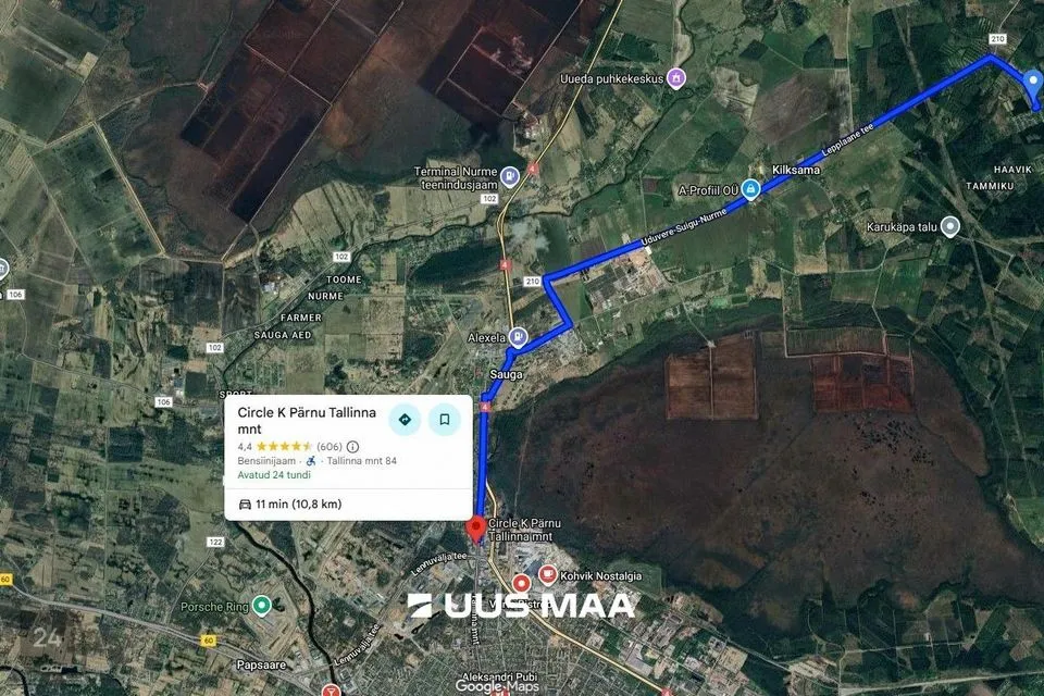 Maatulundusmaa, 90907 m² Maa  -  Tori vald, Kilksama küla - foto 3