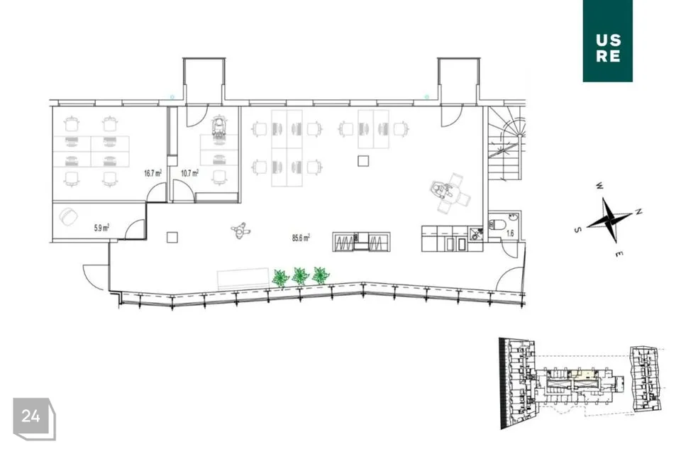118 m² Äripind  -  Tallinn, Kesklinna linnaosa - foto 4