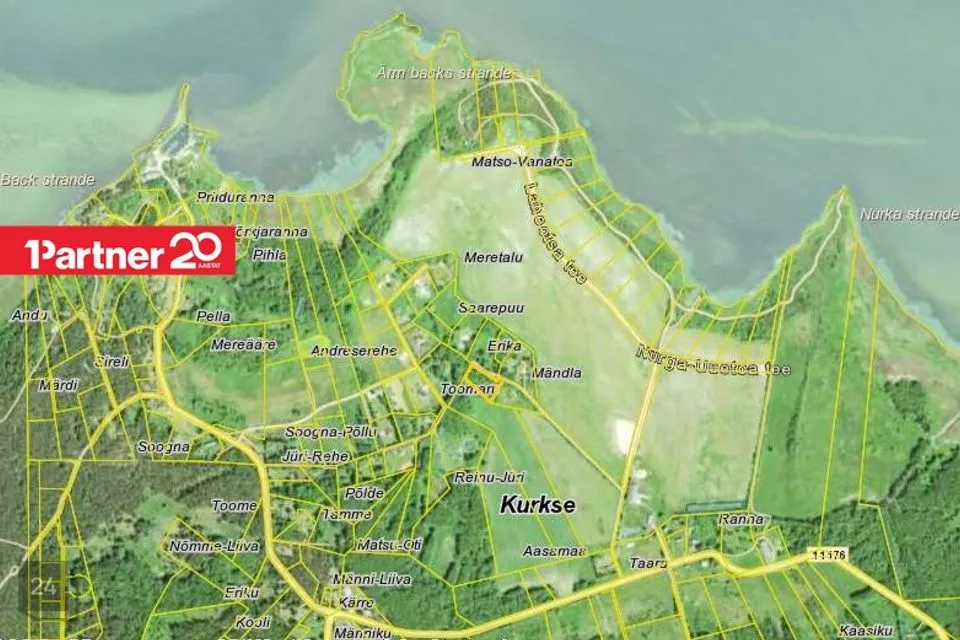 Elamumaa, 4828 m² Maa  -  Lääne-Harju vald, Kurkse küla - foto 2