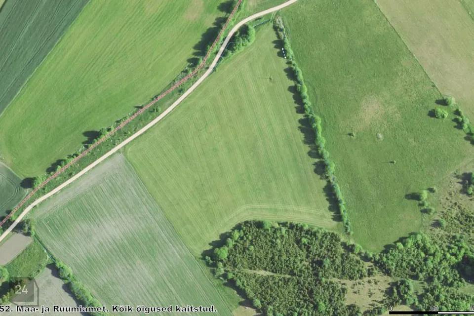 Maatulundusmaa, 38477 m² участок в Saaremaa vald, Uuemõisa küla