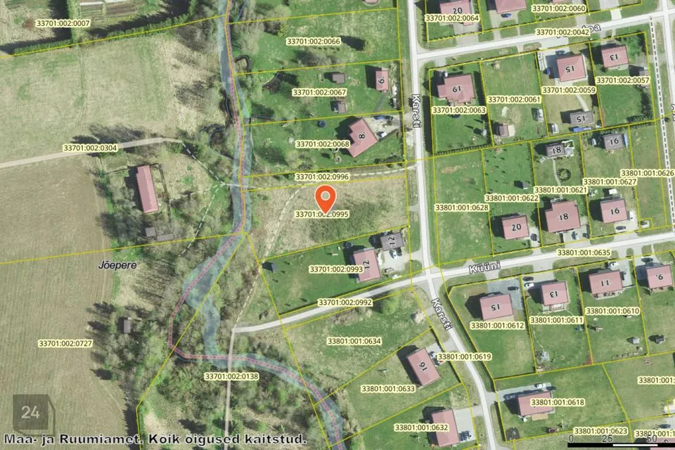 Земля жилой застройки, 3109 m² участок в Kose vald, Kose-Uuemõisa alevik - фото 5