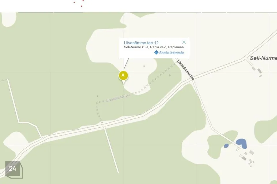 Земля жилой застройки, 5824 m² участок в Rapla vald, Seli-Nurme küla - фото 3