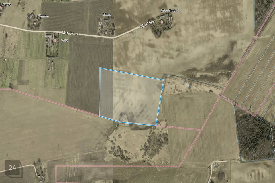 Maatulundusmaa, 60800 m² Maa  -  Luunja vald, Muri küla - foto 4