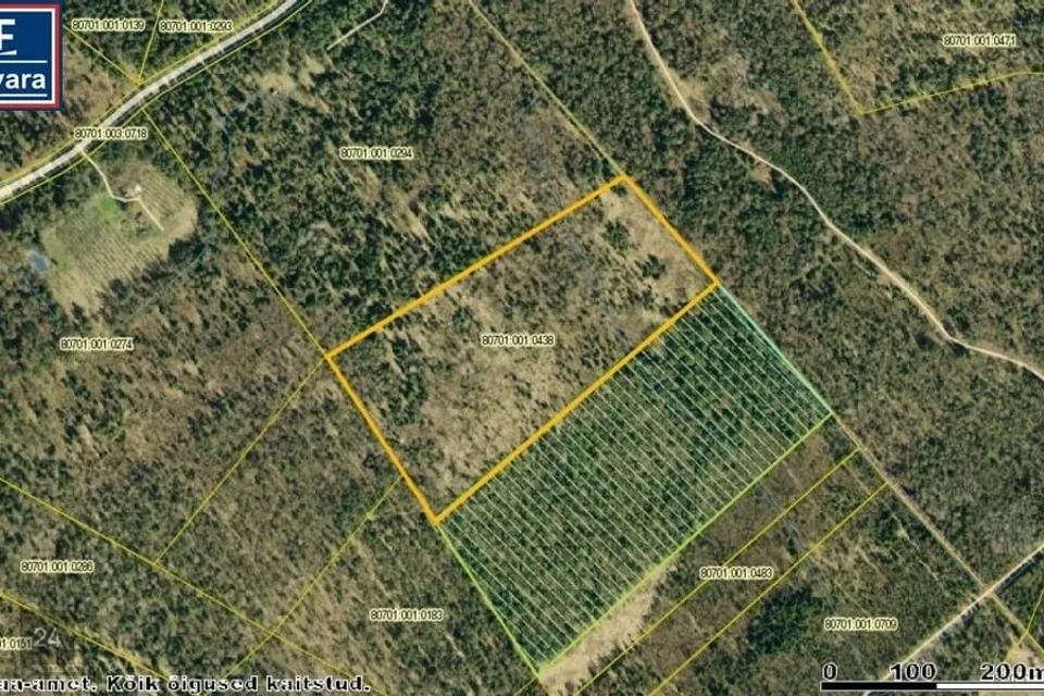 Maatulundusmaa, 46800 m² Maa  -  Torgu vald, Kaunispe küla