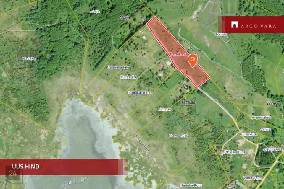 Maatulundusmaa, 16547 m² участок в Pärnu linn, Värati küla