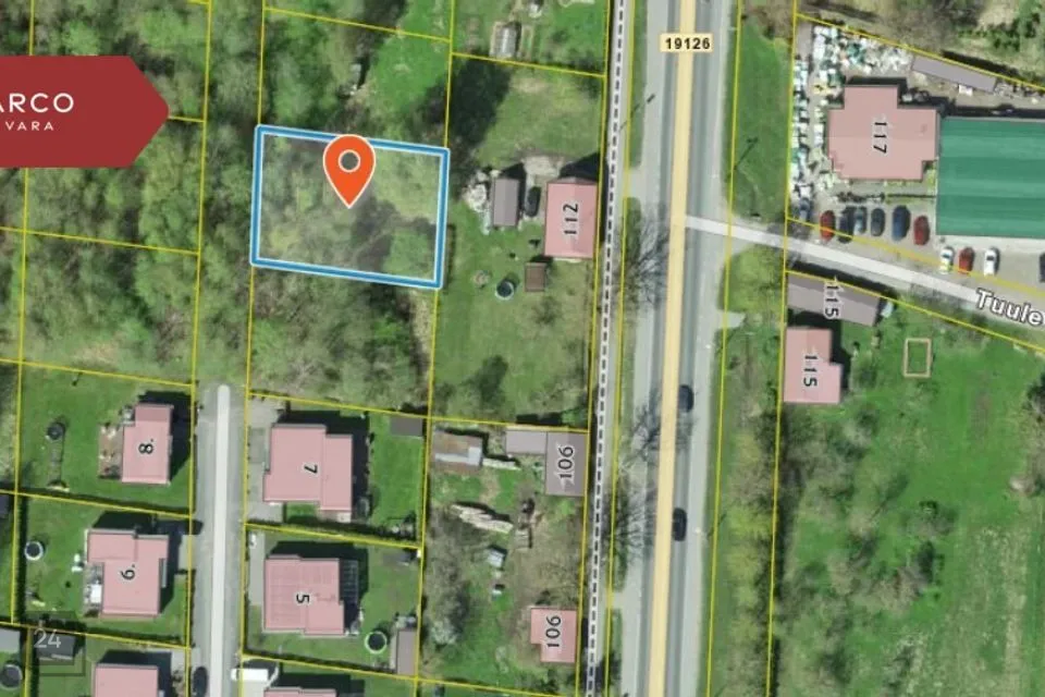 Земля жилой застройки, 690 m² участок в Pärnu linn, Pärnu linn