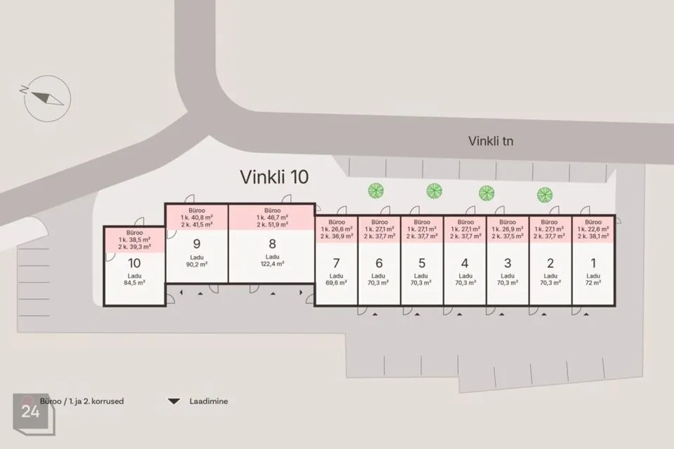 Büroo, 225 m² Äripind  -  Tallinn, Mustamäe linnaosa - foto 4