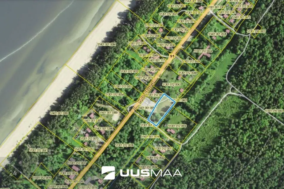 Elamumaa, 2964 m² Maa  -  Narva-Jõesuu linn, Narva-Jõesuu linn