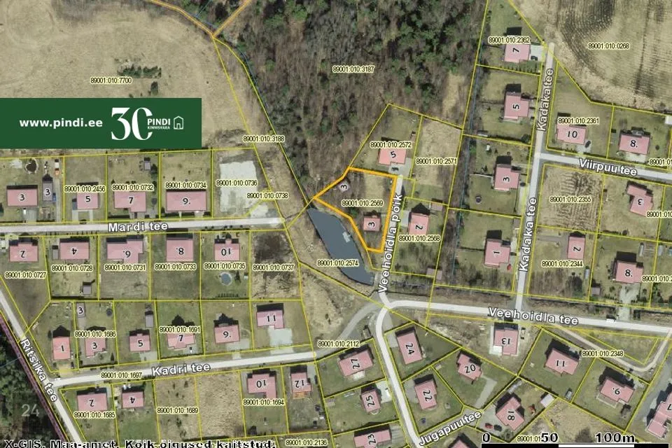 Elamumaa, 1530 m² Maa - Viimsi vald, Randvere küla - foto 3