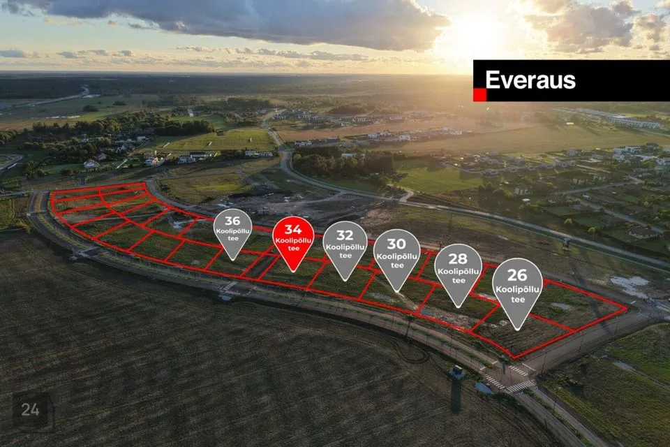 Elamumaa, 1501 m² Maa  -  Rae vald, Järveküla