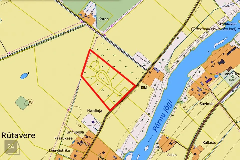 Transpordimaa, 56324 m² Maa - Tori vald, Rütavere küla - foto 2