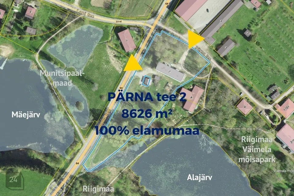 7-toaline Maja  -  Võru vald, Väimela alevik - foto 2